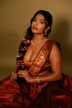 Half Saree - Red