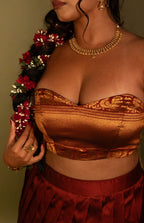 Half Saree - Red